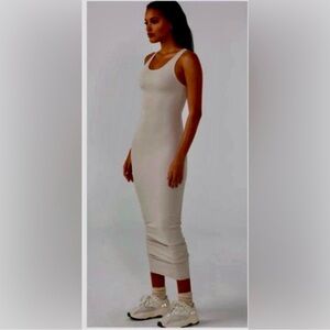 Joah Brown Tan Maxi Dress (S/M)